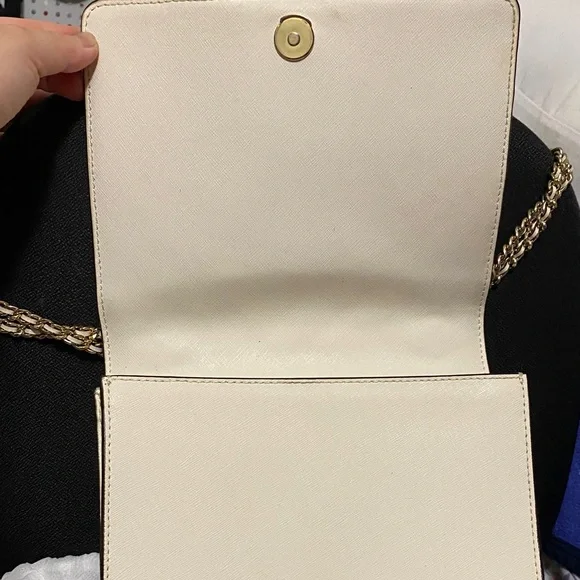 Tory Burch Multicolor Chevron Crossbody — Cream, Burgundy, Olive, Tan & Pink - Picture 2 of 2